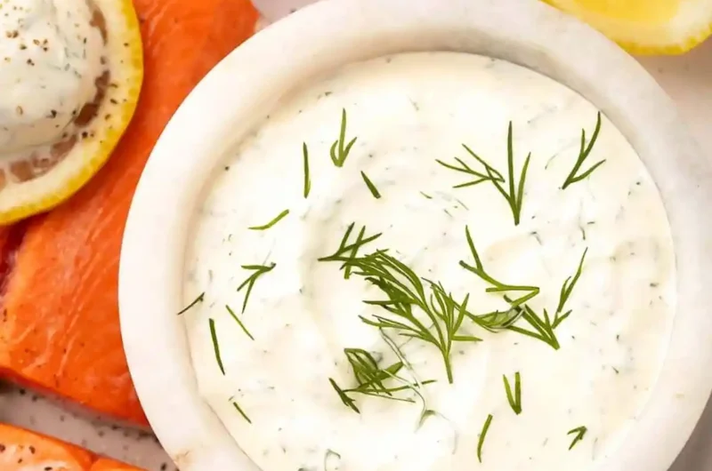 Creamy Dill Sauce for Salmon