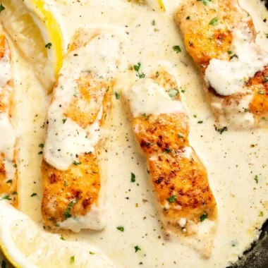 Creamy Lemon Salmon