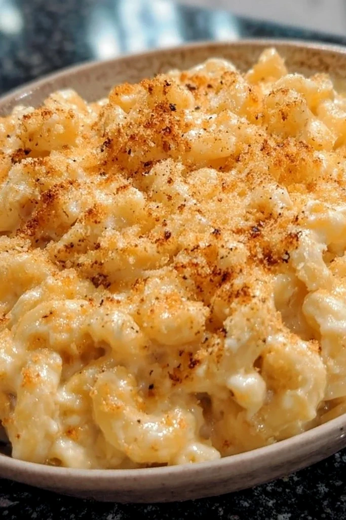 Velvety Slow Cooker Mac And Cheese