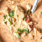 Creamy Sun Dried Tomato Chicken Soup
