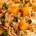 Easy Slow Cooker Hawaiian BBQ Chicken