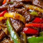 Slow Cooker Savory Pepper Steak