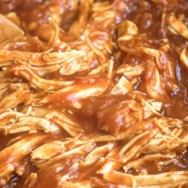 Easy Slow Cooker BBQ Shredded Chicken