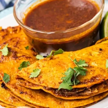 Slow Cooker Birria Tacos with Savory Consommé