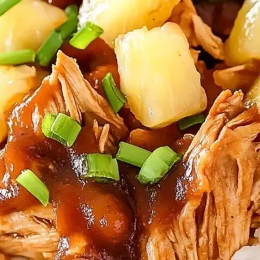 Slow Cooker Pineapple BBQ Chicken