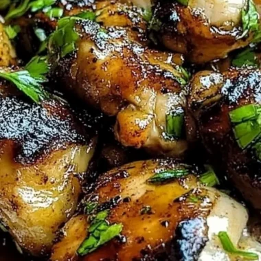 Zesty Cuban Mojo Chicken Thighs