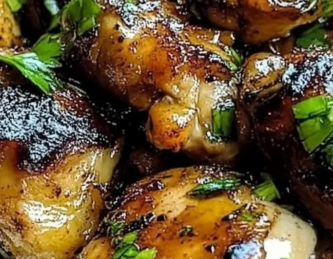 Zesty Cuban Mojo Chicken Thighs
