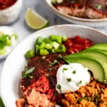 Zesty Salmon Taco Bowls with Sofrito Rice