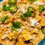 Creamy Crockpot Street Corn Chicken