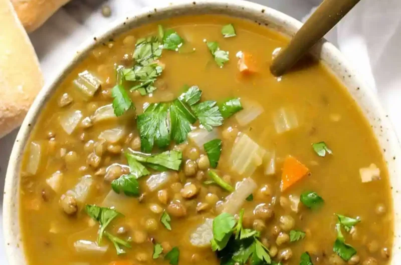 Nutrient-Dense Detox Lentil Soup