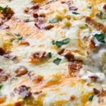 Creamy Crack Chicken Lasagna