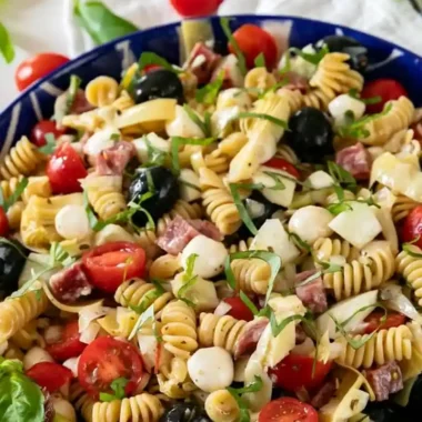 Zesty Italian Antipasto Pasta Salad