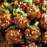 Slow Cooker Teriyaki Glazed Meatballs