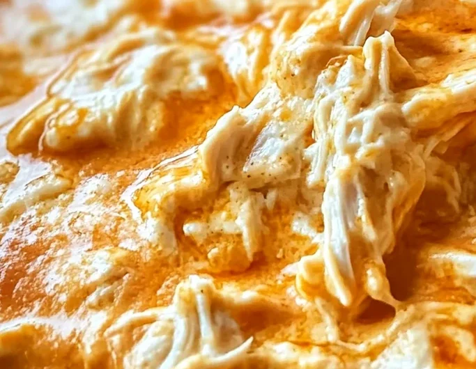 Creamy Slow Cooker Buffalo Chicken Dip