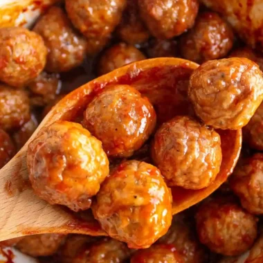 Slow Cooker Frozen Meatballs with Sweet and Savory Sauce