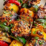 Zesty Grilled Chicken and Vegetable Kabobs