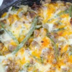 One-Pan Ground Beef and Green Bean Casserole