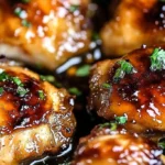 Honey Garlic Boneless Chicken Thighs