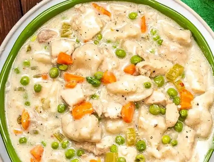 Easy Instant Pot Chicken and Dumplings