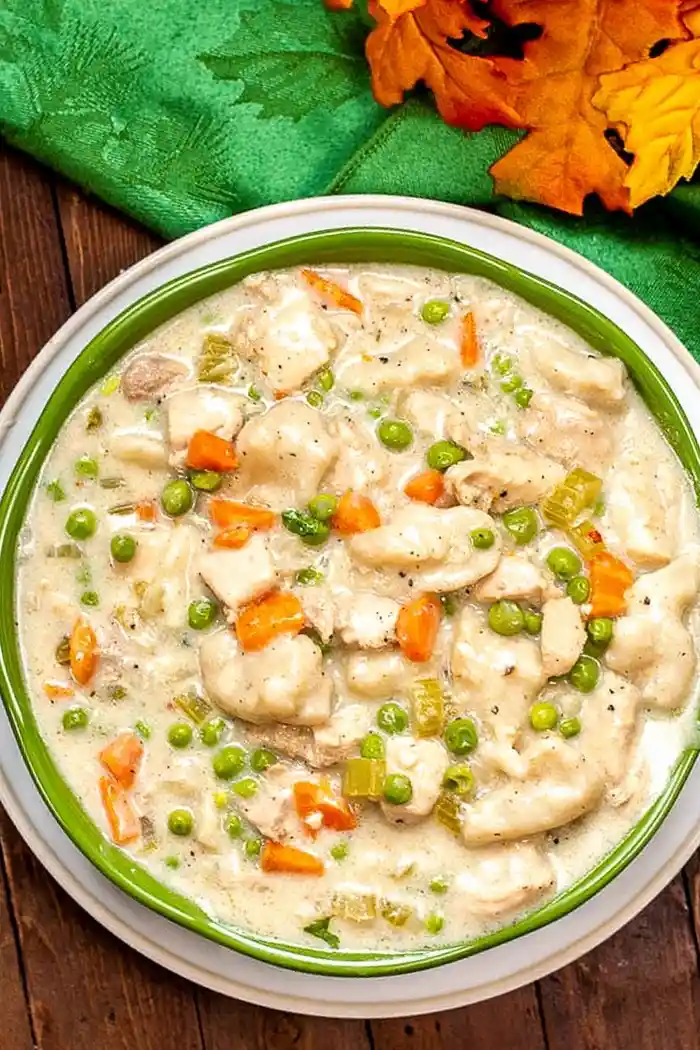 Easy Instant Pot Chicken and Dumplings