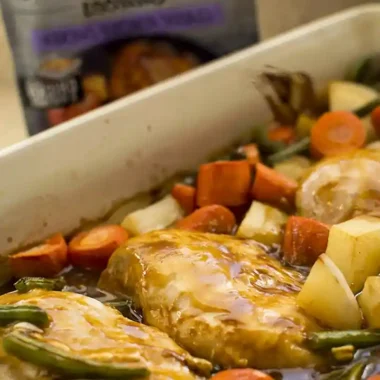 Easy Oven Roasted Chicken Breast with Root Vegetables
