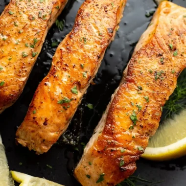 Simple Pan-Seared Salmon