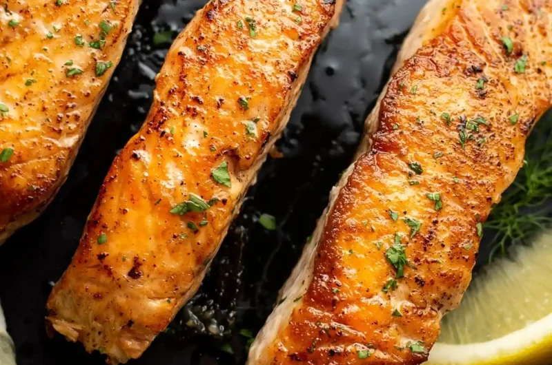 Simple Pan-Seared Salmon