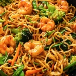 Easy Shrimp Chow Mein