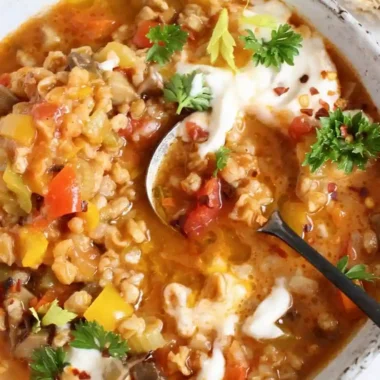 Vegan Unstuffed Pepper Soup