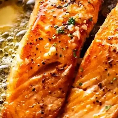 Pan-Seared Garlic Butter Salmon