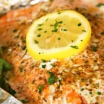 Easy Garlic Butter Salmon Foil Packets