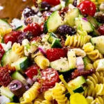 Zesty Greek-Style Pasta Salad