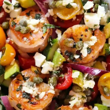 Greek Shrimp Salad