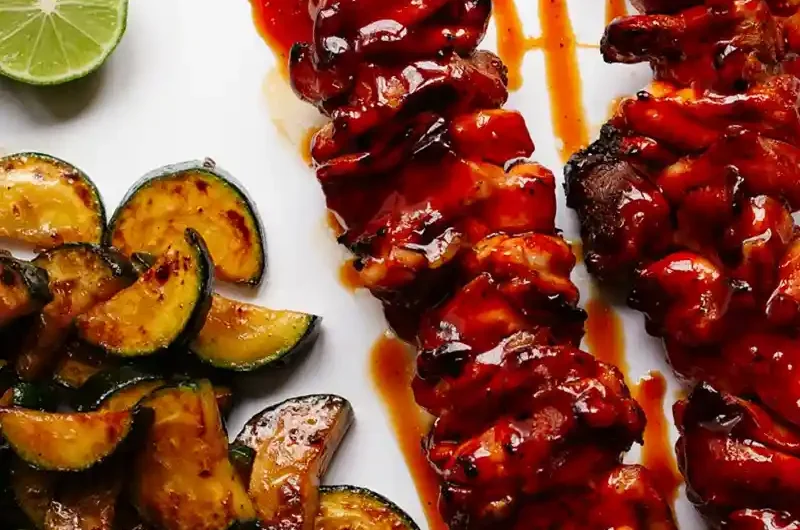 Grilled BBQ Chicken Thighs - Filipino Style