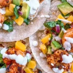 Grilled Shrimp Tacos with Mango Salsa