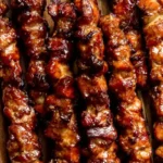 Grilled Thai Coconut Chicken Skewers