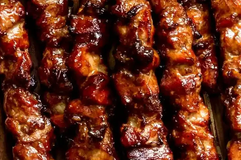 Grilled Thai Coconut Chicken Skewers