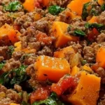 Hearty Beef and Sweet Potato Skillet Dinner
