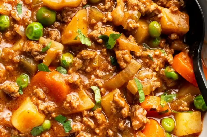 Hearty Ground Beef Stew