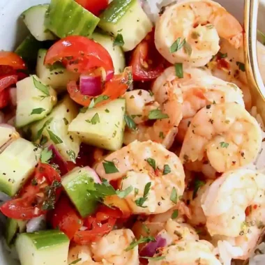 Mediterranean Shrimp Bowls