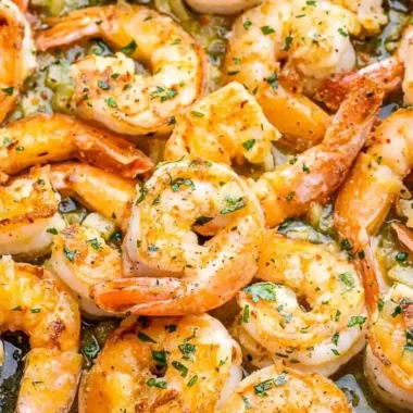Healthy Shrimp Scampi
