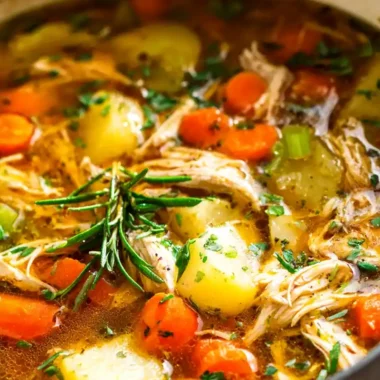 Hearty Chicken and Vegetable Soup