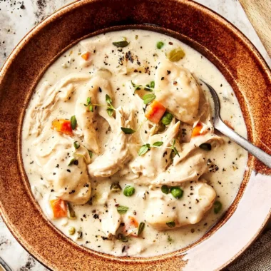 Hearty Dairy-Free Chicken Dumpling Soup