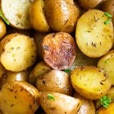 Herby Olive Oil Slow Cooker Potatoes
