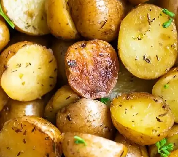 Herby Olive Oil Slow Cooker Potatoes