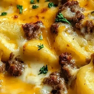 Easy 5-Ingredient Ground Beef Hobo Casserole
