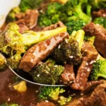 Easy Slow Cooker Beef and Broccoli