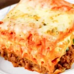 Classic Beef and Cheese Lasagna