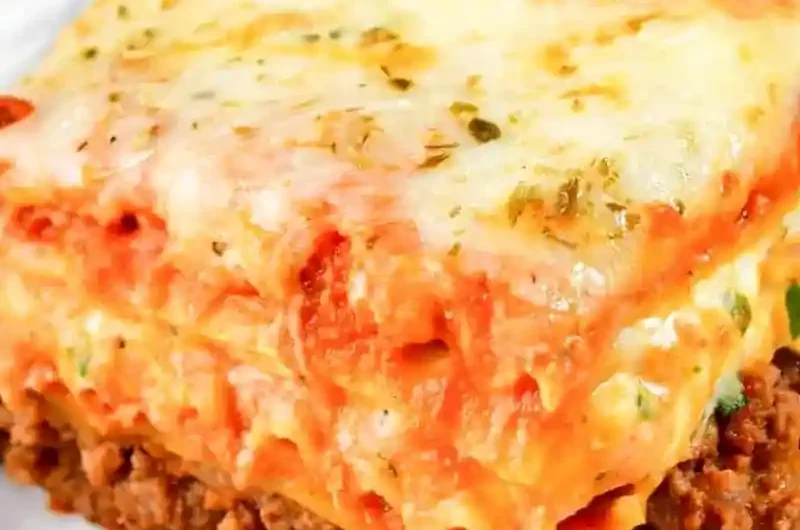 Classic Beef and Cheese Lasagna