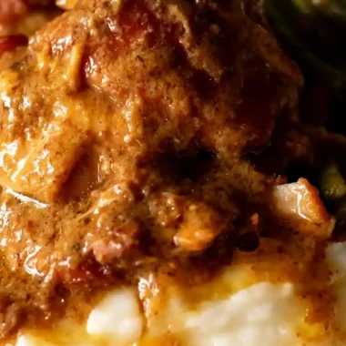 Slow Cooker Honey Mustard Chicken Thighs